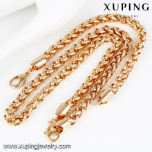 64024- Xuping Mejor calidad conjunto de collar de pulsera de jewelri de aleación pesada